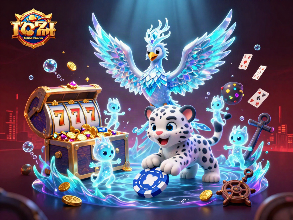 Experience the excitement of ty le keo nha cai with dynamic 3D characters and vibrant casino elements.